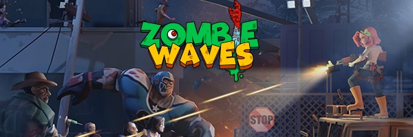 Zombie Waves Background