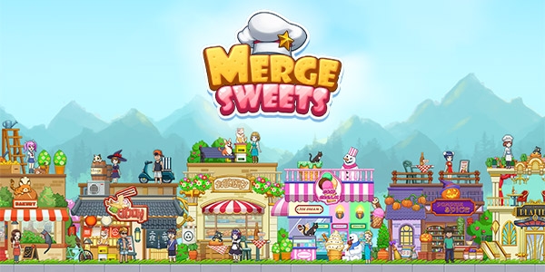 Merge Sweets Background